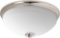 Progress 2 Light 14 in ch Polished Nickel Flush Mount Ceiling Light-P3423-104-3 units.