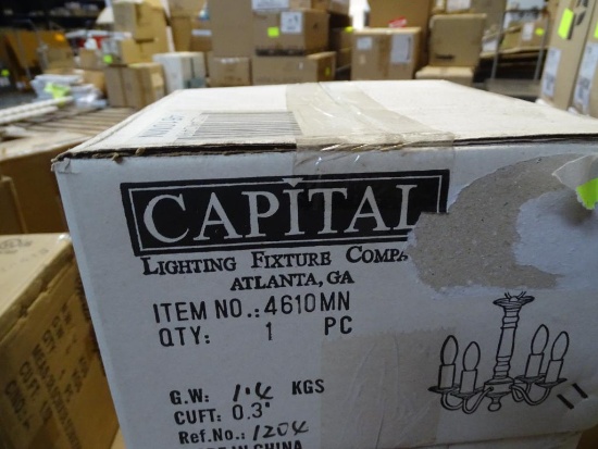 Capital Lighting 4610 MN -4 light Chandelier