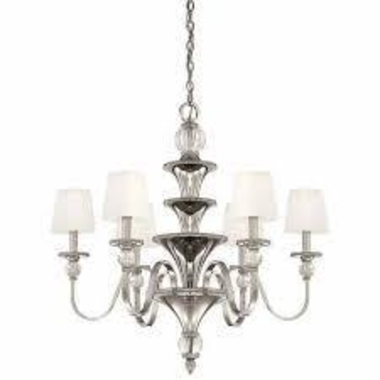 6 Light Chandelier (Item # N6610-613) by Minka Metropolitan