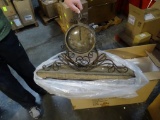 Uttermost Decorative Metal Clock w/gold finish #0679; 30