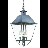 Troy Lighting Montgomery 3 Light Outdoor Lantern Pendant Model: FCD9136CI