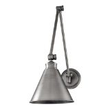 EXETER 1 LIGHT WALL SCONCE IN ANTIQUE NICKEL BY HUDSON VALLEY LIGHTING SKU: 4721-AN