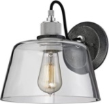 Troy Lighting B6151 Audiophile - One Light Wall Sconce, Old Silver/Polished Aluminum Finish
