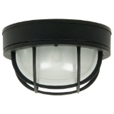 10-Inch Round Bulkhead Outdoor Light by Craftmade Lighting