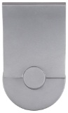 Kovacs, P1234-295-L, LED Wall Sconce-Sand Silver, frosted w/Glass Diffuser; ~8.25