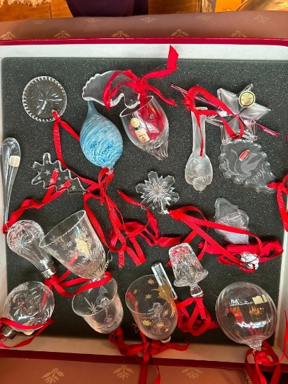 Crystal Ornaments from the Greatest Crystalleries in the World- 1990's American Express Exclusive