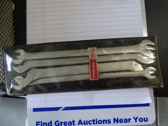Craftsman Tappet 4 piece Wrench Set