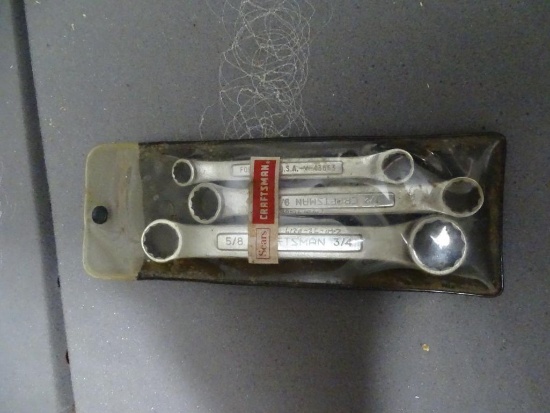 Craftsman Short Box End Wrench Set-"Stubby"