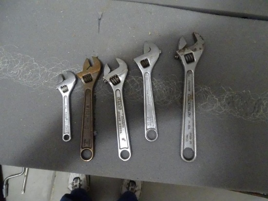 Adjustable Wrench set-from 4" to 8"