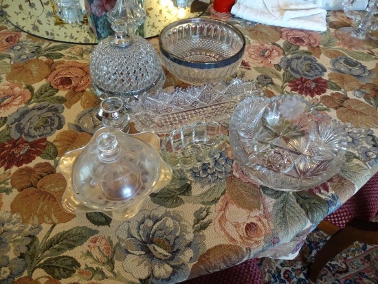 Assortment of Cut Glass