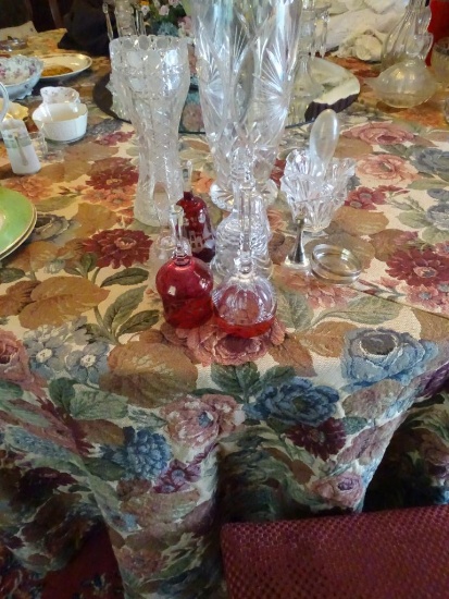 Assortment of Vases, Bells and Candle Holders