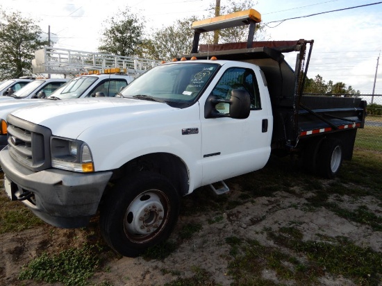 2002 FORD F-450 DUMP