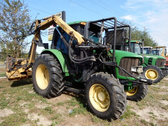 2008 JOHN DEERE 6430 W/ SLOPE MOWER 8008-0001