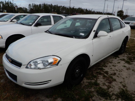 2008 CHEVROLET IMPALA PREV. POLICE