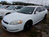 2010 CHEVROLET IMPALA PREV. POLICE