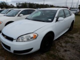 2012 CHEVROLET IMPALA PREV. POLICE