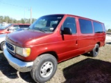 2002 FORD E-350 PASSENGER VAN