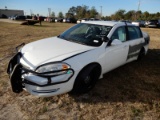 2010 CHEVROLET IMPALA PREV. POLICE FRT/REAR DAMAGE