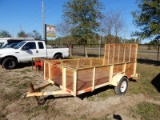 1998 5X10 UTILITY TRAILER