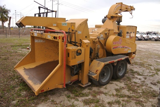 2009 RAYCO RC20XP BRUSH CHIPPER (2,042 HRS.)