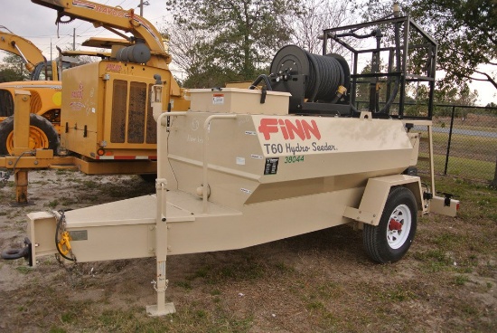 2014 FINN T60 HYDRO SEEDER TRL (UNUSED, SHOWS 1 HR