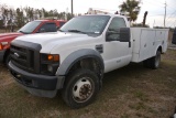 2008 FORD F-550 4X4 SERVICE TRUCK