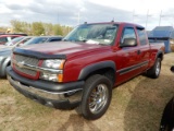 2004 CHEVROLET SILVERADO 1500 4X4 REBUILT TITLE