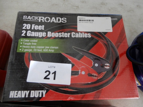 NEW HD JUMPER CABLES