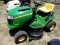 JOHN DEERE LA110 RIDING MOWER