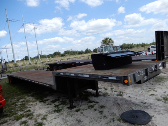 2003 FONTAINE DFT-5-8048FW STEP DECK TRAILER