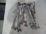 SET METRIC AND SAE PITTSBURG WRENCHES
