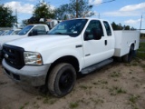 2007 FORD F-350 4X4 UTILITY NEW MOTOR