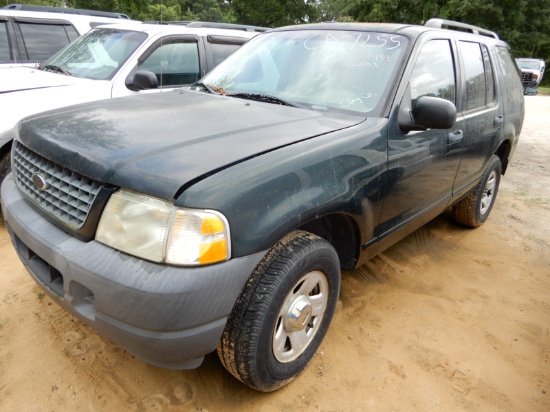 2003 FORD EXPLORER 4X4 PREV POLICE