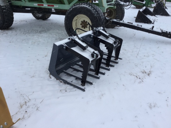 5' new double brush grapple