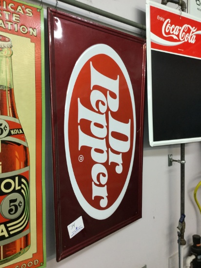 Dr. Pepper sign