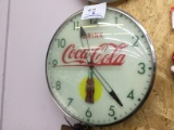 Coca cola clock