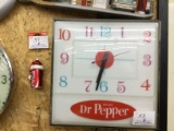 Dr. Pepper clock square