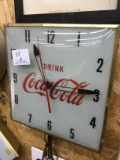 Coca cola clock