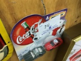 Coke match box cars (2) x-mas bears