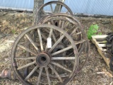 5- wagon wheels