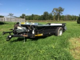 Meyers # M225 Poly manure spreader, tail gate like new