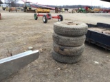 4- dually truck tires and rims