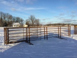 24' cattle panels with swing gates 2x times the money