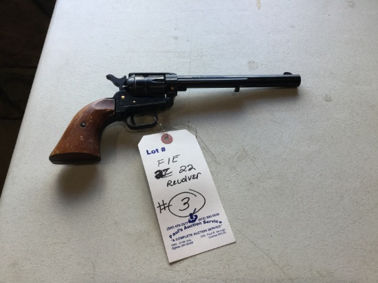 FIE . 22 pistol revolver