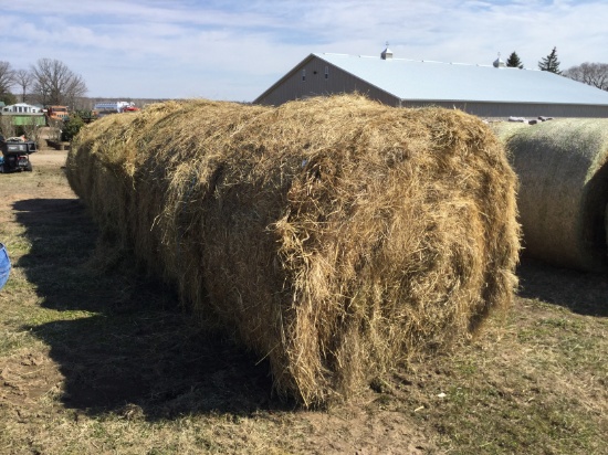 5- 4x6 2nd crop hay bales