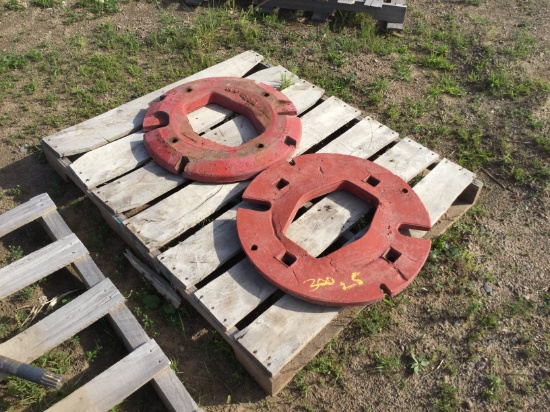 2- IH wheel wieghts