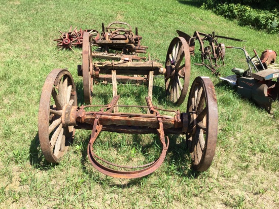 4- wagon wheels