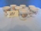 7 PCS. VINTAGE CORNINGWARE CUPS