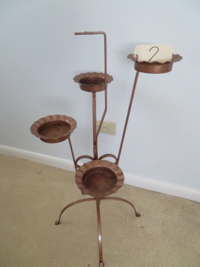 4 TIER METAL PLANT STAND