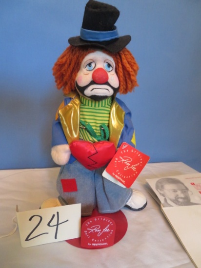 RON LEE BY APPLAUSE CLOWN DOLL